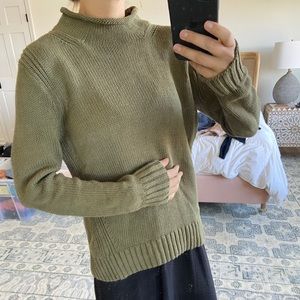 Jcrew mock turtleneck